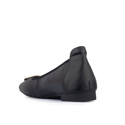 Sepatu Flat Wanita Gino Mariani Ederly Black