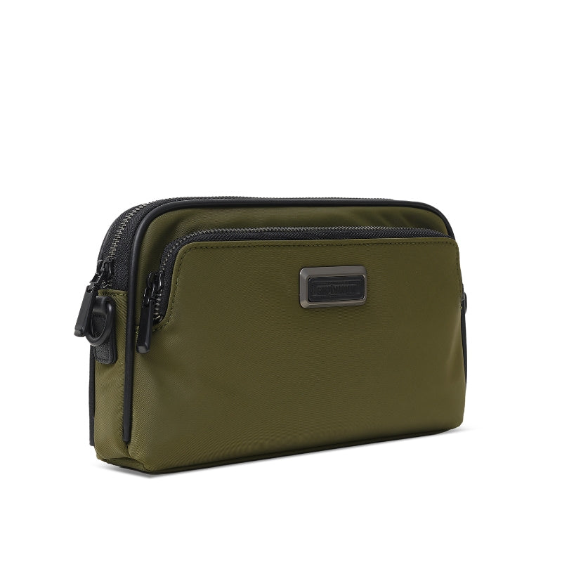 Tas Selempang Pria Gino Mariani Agra Green Sling Bag