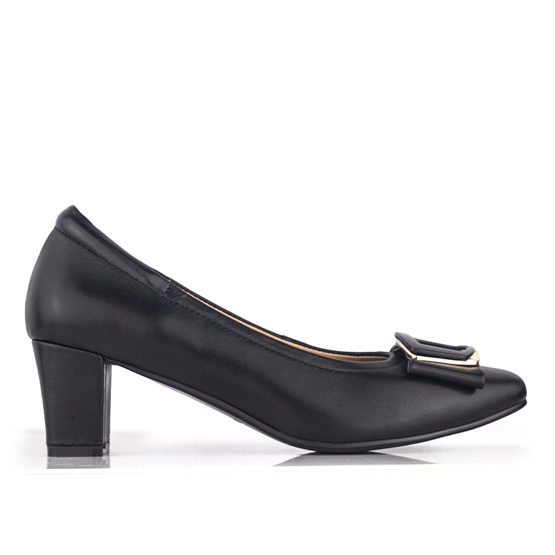 Sepatu Pantofel Formal Wanita Gino Mariani Jalie Black