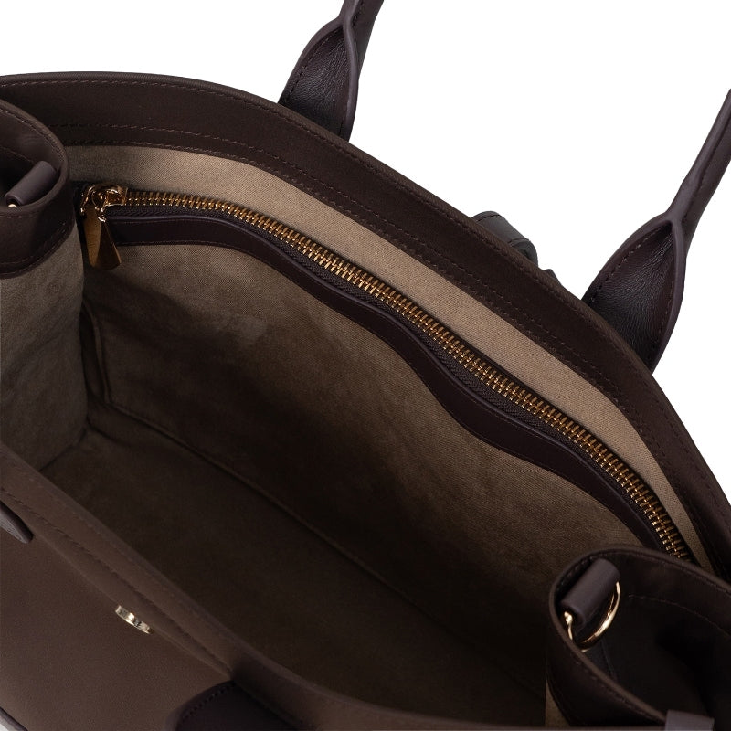 Tas Wanita Gino Mariani Tote Bag Hanna Brown