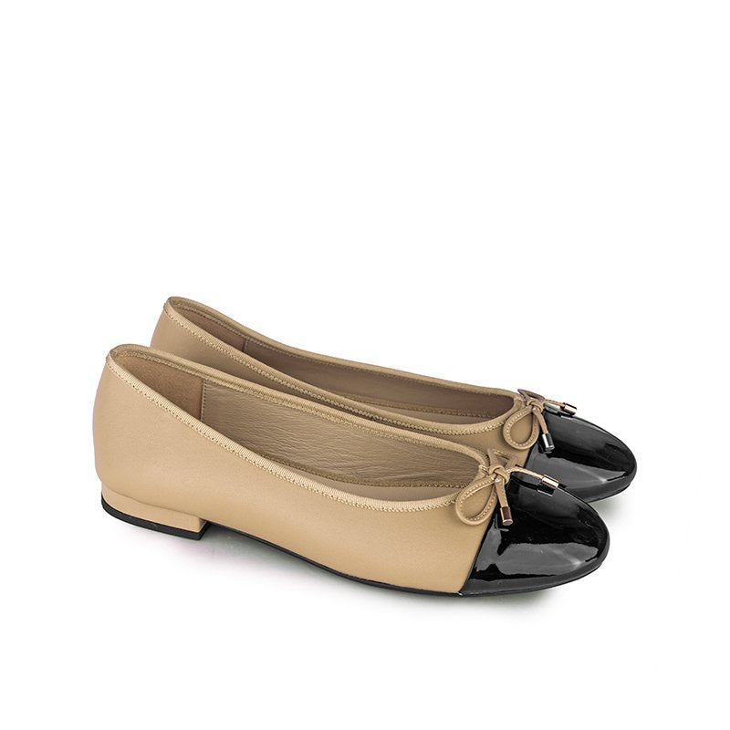 Sepatu Flat Wanita Gino Mariani Galena Khaki