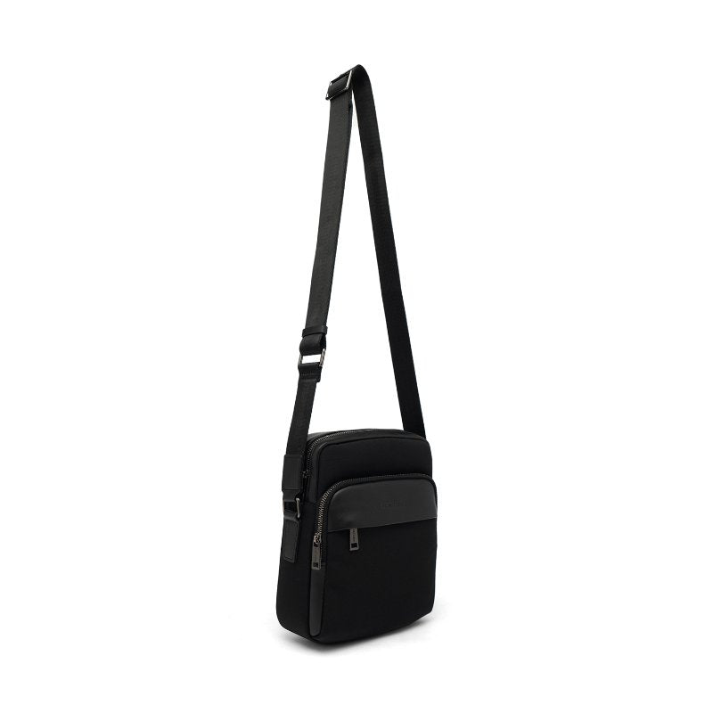 Tas Selempang Pria Gino Mariani Catino Black Sling Bag