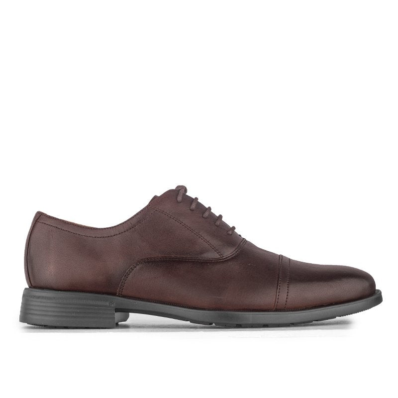 Sepatu Kulit Pria Pantofel Formal Gino Mariani Ignacio 1 Coffee