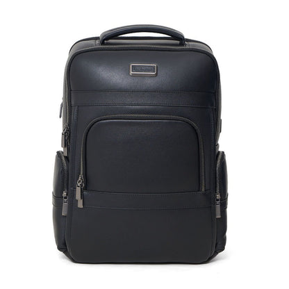 Backpack Tas Ransel Kulit Pria Gino Mariani Bastian Black