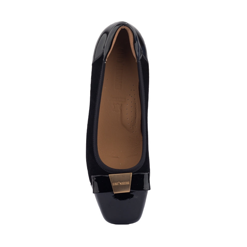 Sepatu Pantofel Formal Wanita Gino Mariani Florence Black