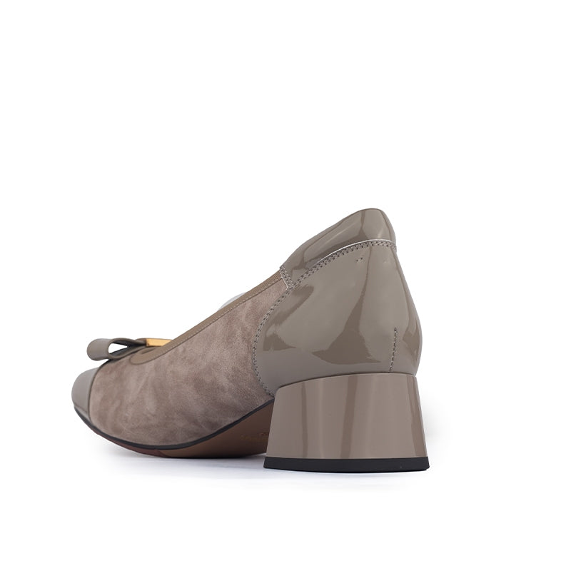 Sepatu Pantofel Formal Wanita Gino Mariani Florence Grey