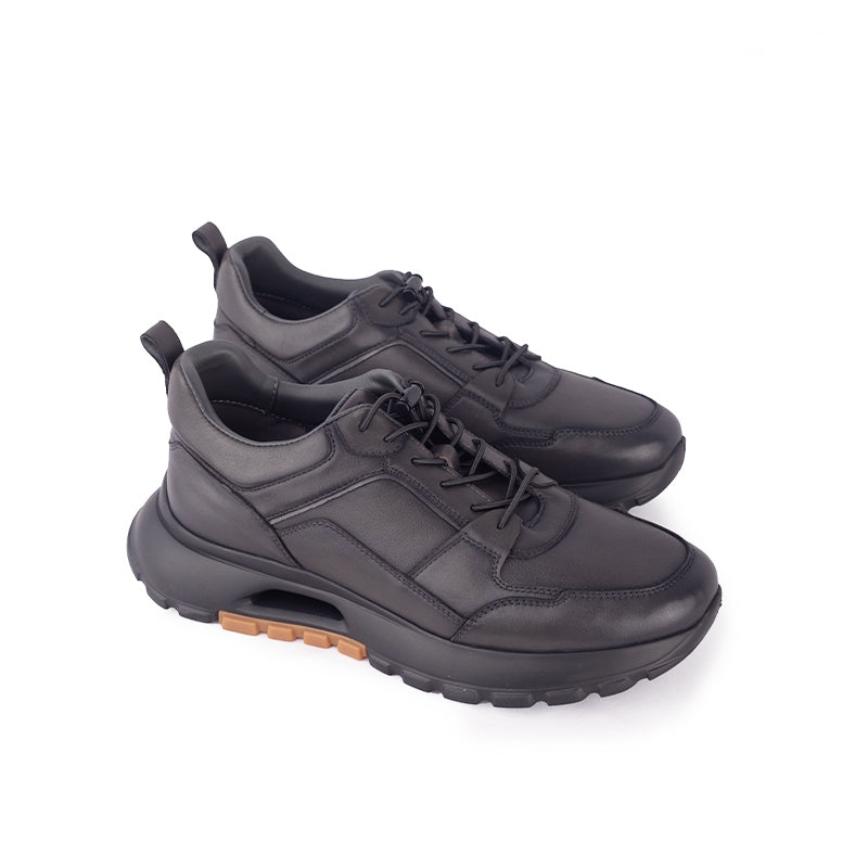 Sepatu Casual Pria Sneakers Gino Mariani Galenos Dark Grey