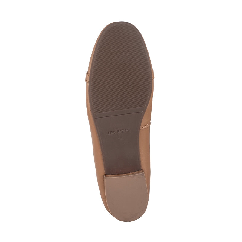 Sepatu Ballet Flats Wanita Gino Mariani Innes Light Brown