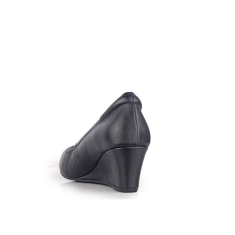 Sepatu Wedges Wanita Gino Mariani Lunna 2 Black