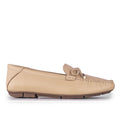 Sepatu Casual Wanita Loafer Moccasin Gino Mariani Gistara Light Brown