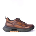 Sepatu Casual Pria Sneakers Gino Mariani Galenos Dark Brown