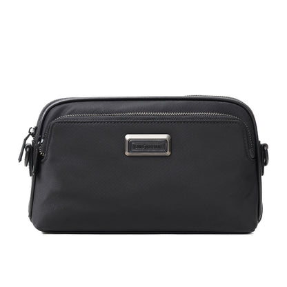 Tas Selempang Pria Gino Mariani Agra Black Sling Bag