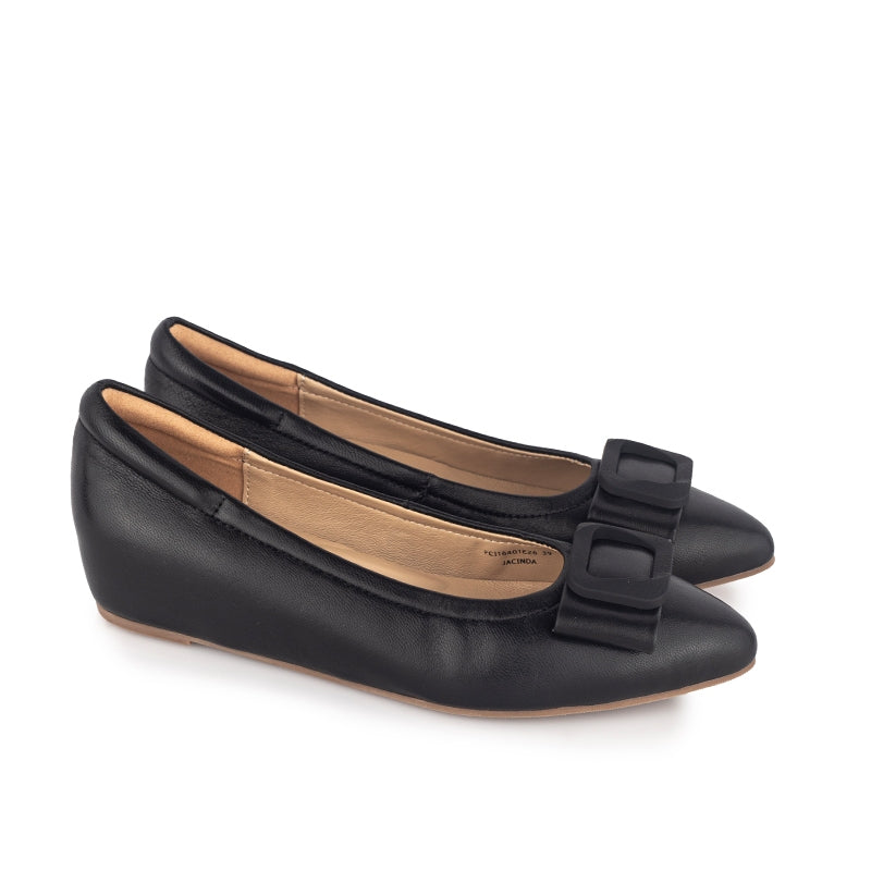 Sepatu Flats Wanita Gino Mariani Jacinda Black