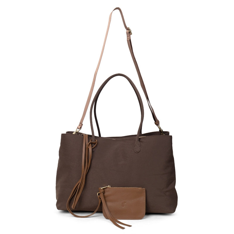 Tas Wanita Gino Mariani Tote Bag Daira Brown
