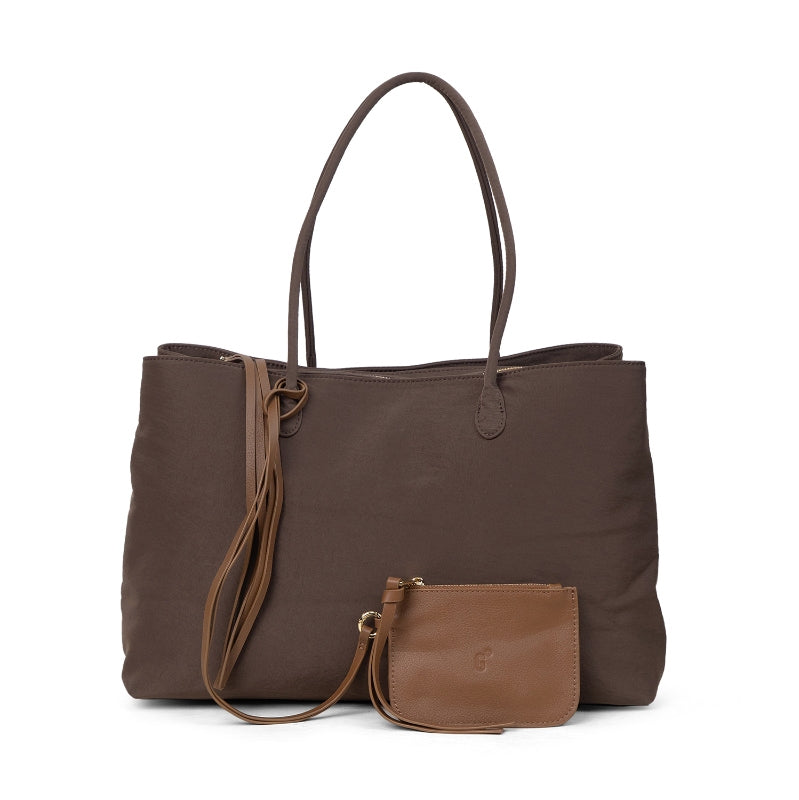 Tas Wanita Gino Mariani Tote Bag Daira Brown