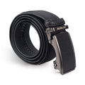 Gino Mariani Gobin Buckle Belt Kulit Pria Black