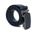 Gino Mariani Itor Buckle Belt Kulit Pria Navy