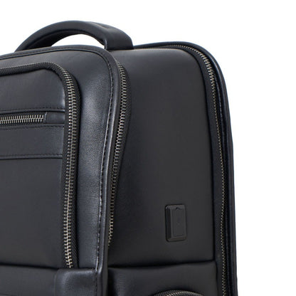 Backpack Tas Ransel Kulit Pria Gino Mariani Baron Black