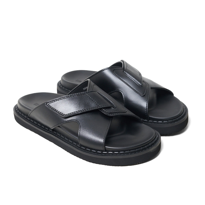 Sandal Kulit Pria Gino Mariani Arza Black