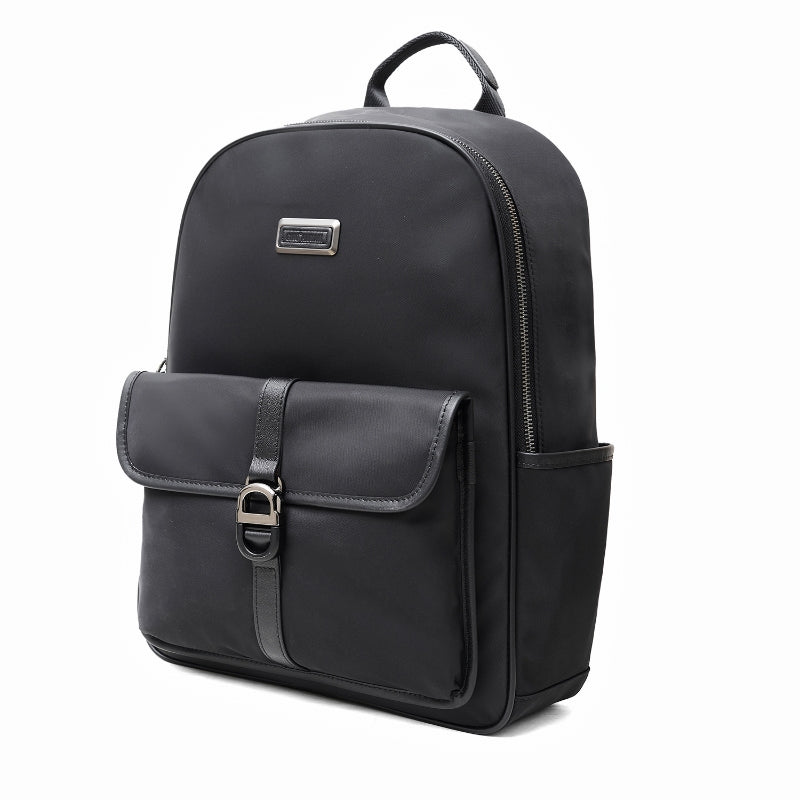 Backpack Tas Ransel Pria Gino Mariani Agito Black