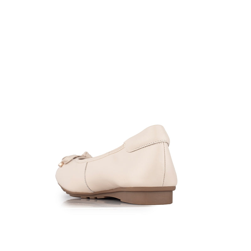 Sepatu Ballet Flats Wanita Gino Mariani Inara Apricot
