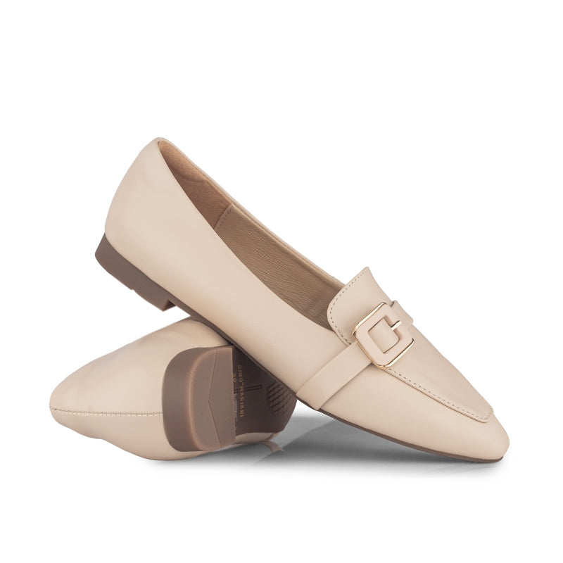 Sepatu Flats Wanita Gino Mariani Kezia Apricot