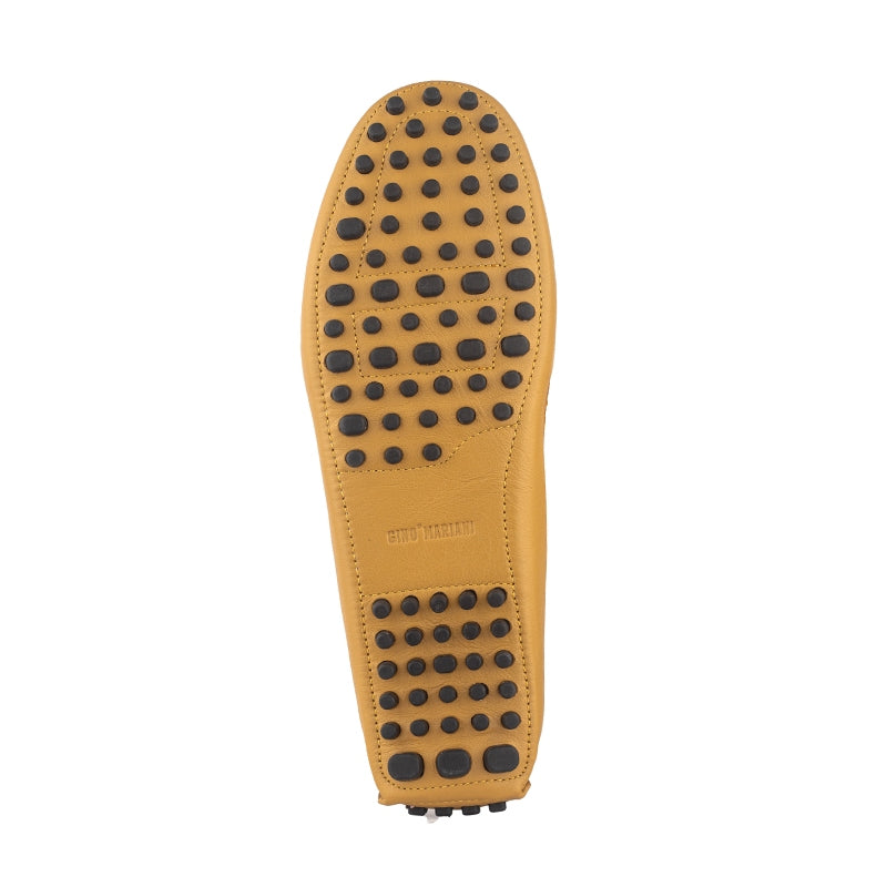 Sepatu Wanita Casual Loafer Moccasin Gino Mariani Ellen Yellow