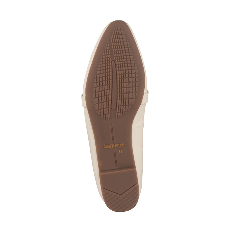 Sepatu Flats Wanita Gino Mariani Kezia Off White