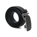 Gino Mariani Heberty Buckle Belt Kulit Pria Black