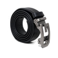 Gino Mariani Fidelio 1 Buckle Belt Kulit Pria Black