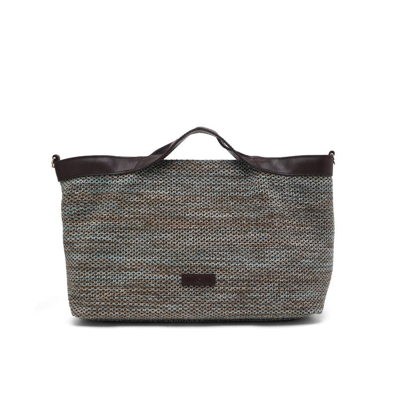 Tas Wanita Tote Bag Gino Mariani Erina Blue Brown