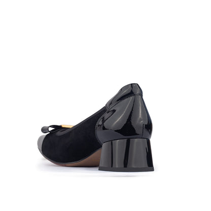 Sepatu Pantofel Formal Wanita Gino Mariani Florence Black