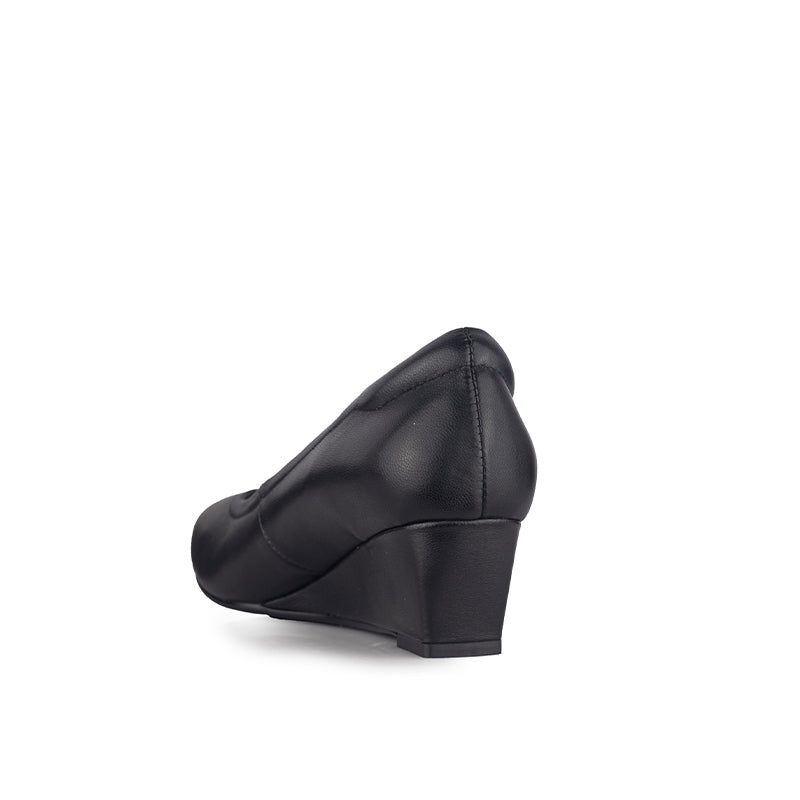 Sepatu Wedges Wanita Gino Mariani Lanna 2 Black