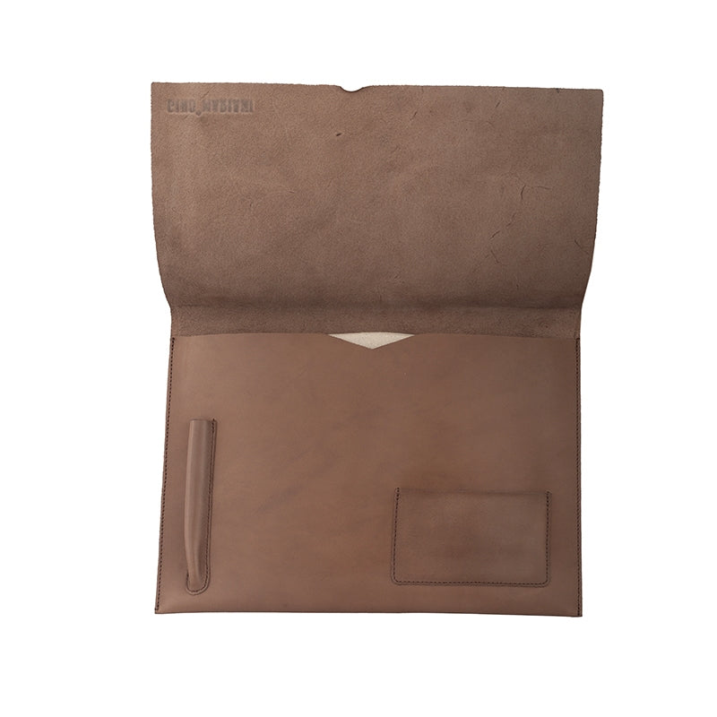 Tablet Sleeve Kulit Gino Mariani Brown