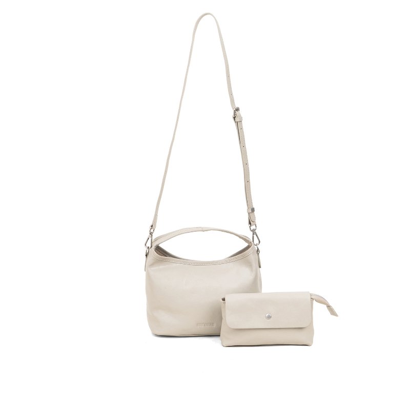 Tas Wanita Gino Mariani Hobo Darina Light Grey