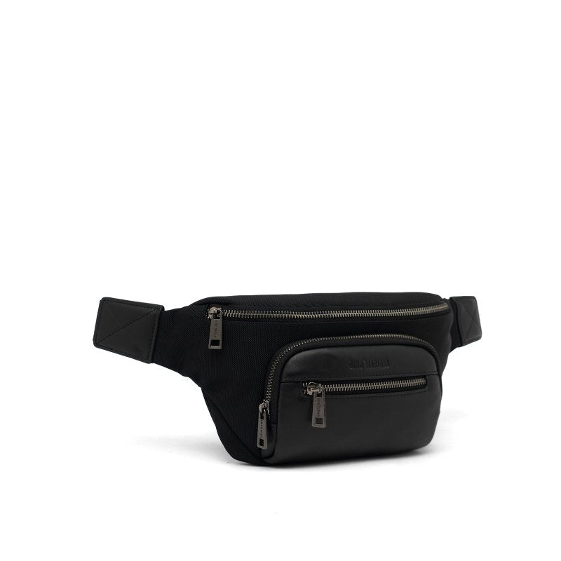 Tas Pinggang Pria Gino Mariani Charley Hitam