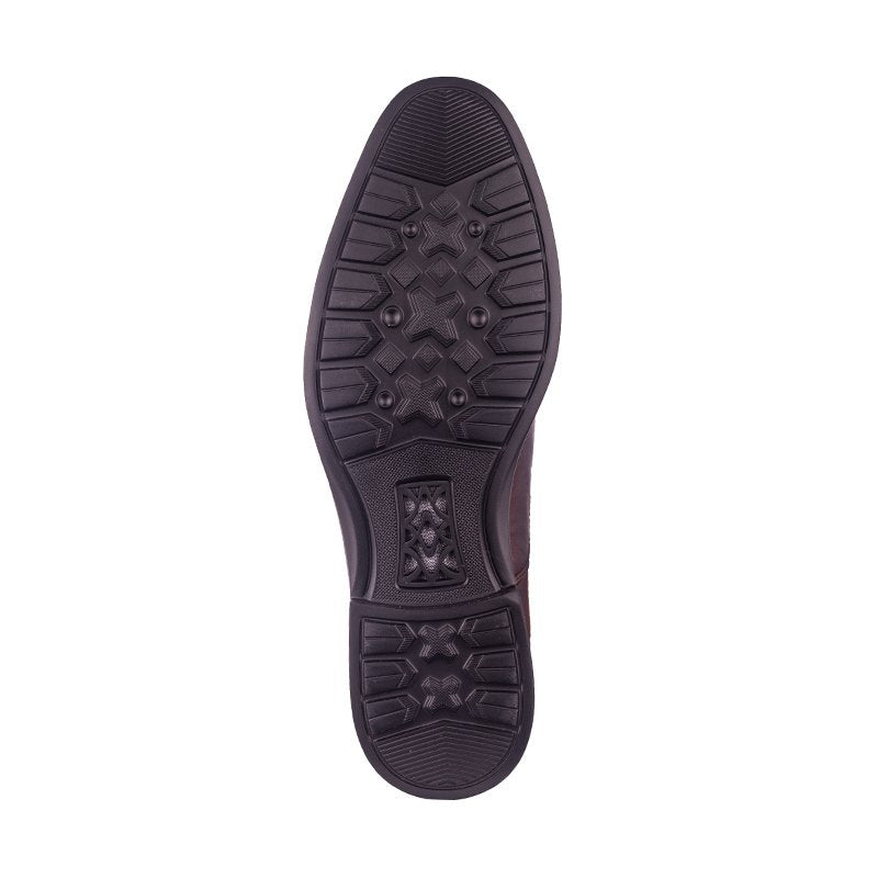 Sepatu Kulit Pria Pantofel Formal Gino Mariani Ignacio 1 Coffee