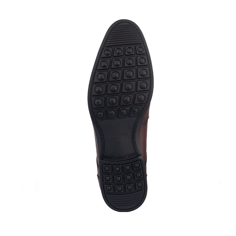 Sepatu Pria Pantofel Formal Gino Mariani Ignatius Brown