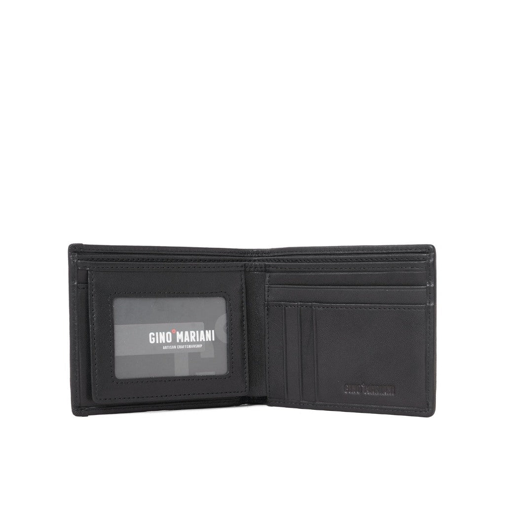 Gino Mariani Clovis - Boxed 2 In 1 Wallet & Belt Gift Set Black