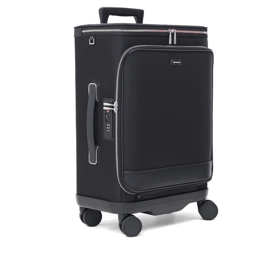 Koper Softcase Top Load Gino Mariani Alaric  - Cabin/20 Inch - Black