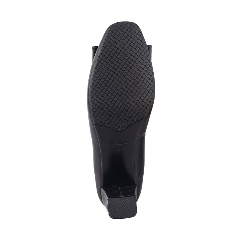 Sepatu Pantofel Formal Wanita Gino Mariani Jalie Black