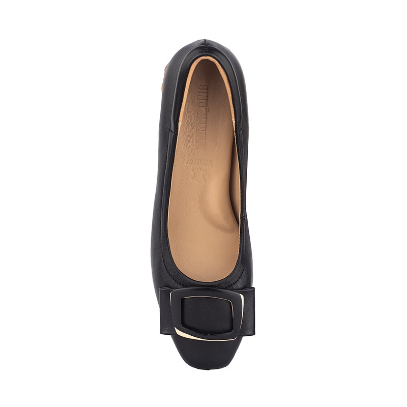 Sepatu Pantofel Formal Wanita Gino Mariani Jalie Black
