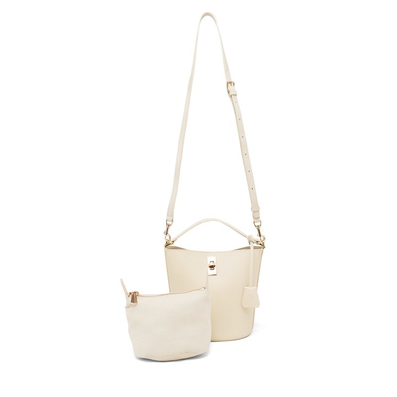 Tas Wanita Gino Mariani Isla Bucket Bag Offwhite