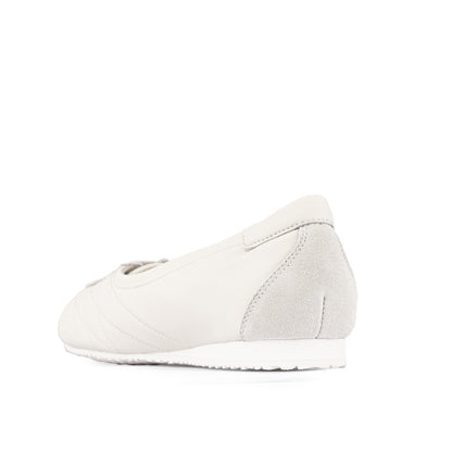 Sepatu Ballet Flats Wanita Gino Mariani Fabiola White