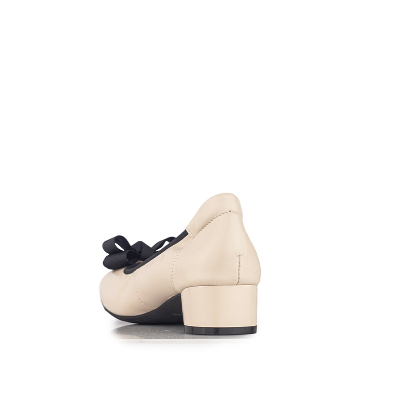Sepatu Pantofel Formal Wanita Gino Mariani Elara 1 Beige