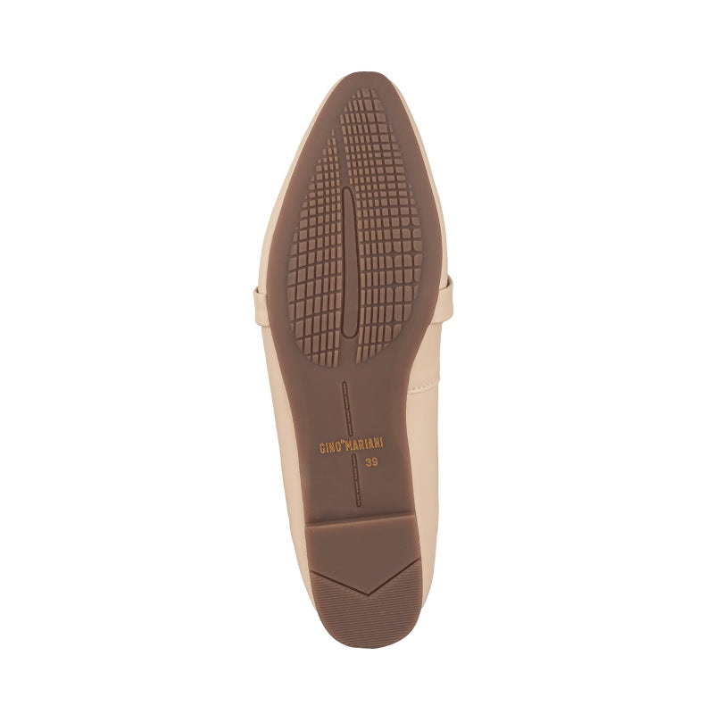 Sepatu Flats Wanita Gino Mariani Kezia Apricot