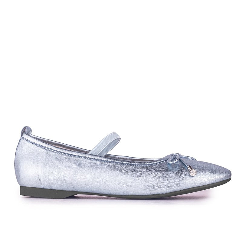 Sepatu Ballet Flats Wanita Gino Mariani Gaisha Light Blue