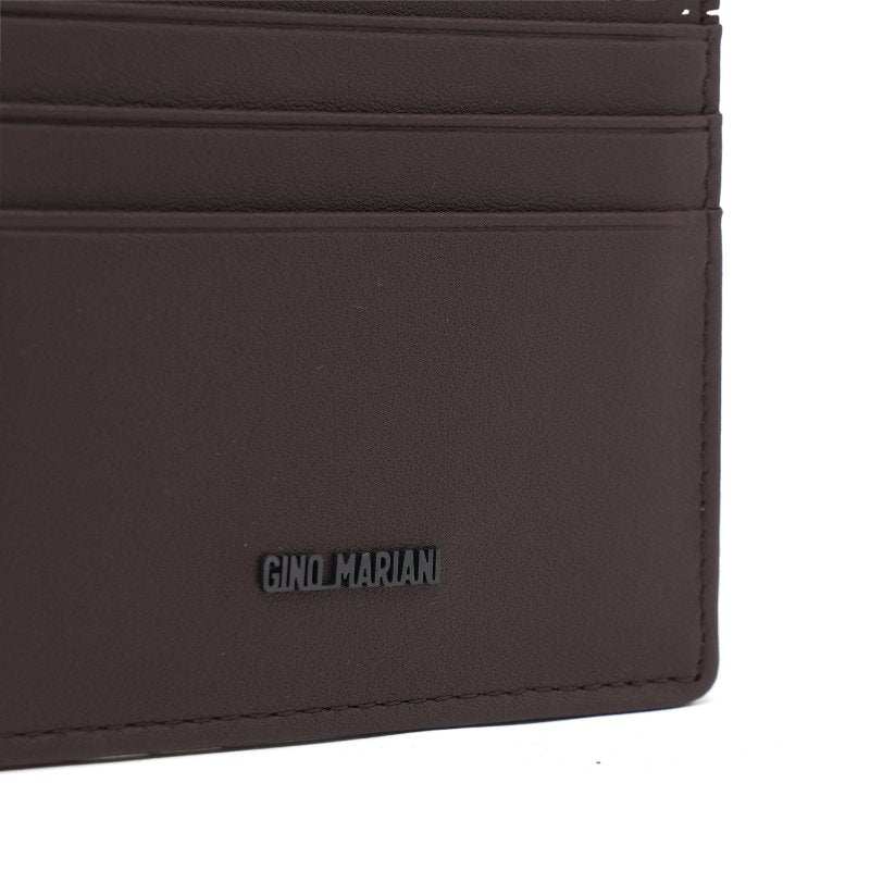Card Holder Wallet Gino Mariani Nuka Brown