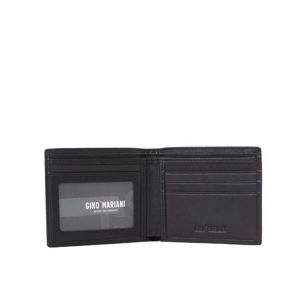 Gino Mariani Cristo - Boxed 2 In 1 Wallet & Belt Gift Set Black