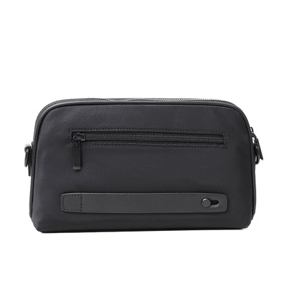 Tas Selempang Pria Gino Mariani Agra Black Sling Bag